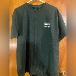 Mens “VANS” Green T-Shirt